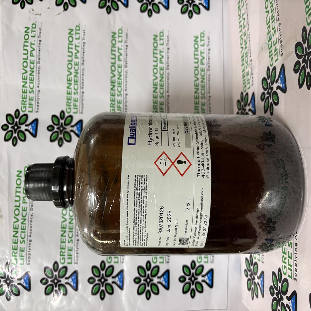 Hydrochloric Acid AR 2.5L
