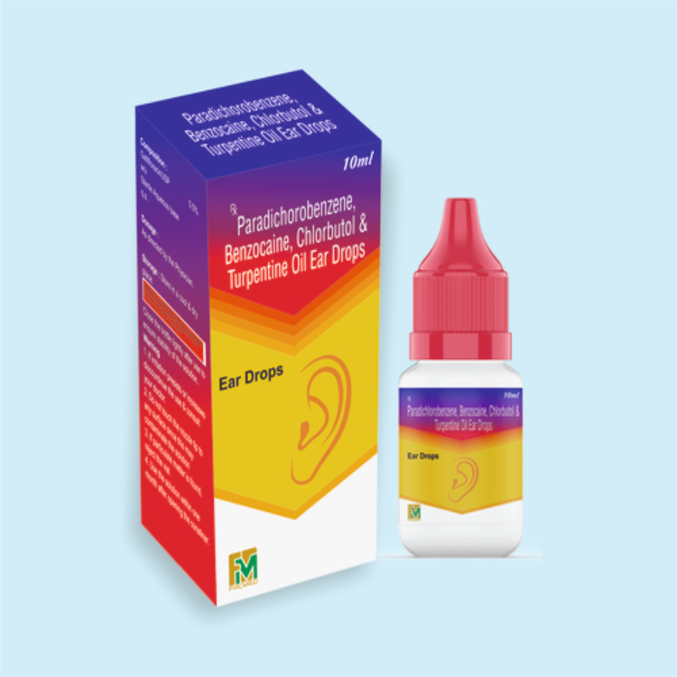 Chlorbutol And Turpentine Oil Ear Drops