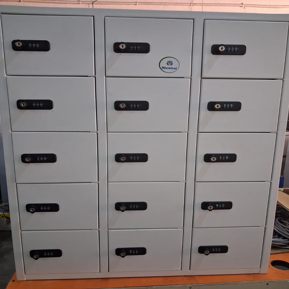 Four Digit Combination Pin Locker - Color: Light Grey