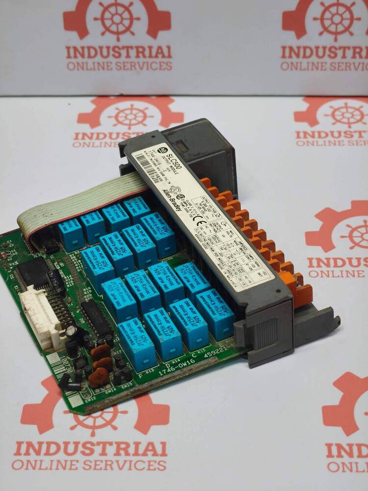 ALLEN BRADLEY 1746-OW16 16-Point Digital Relay Contact Output Module