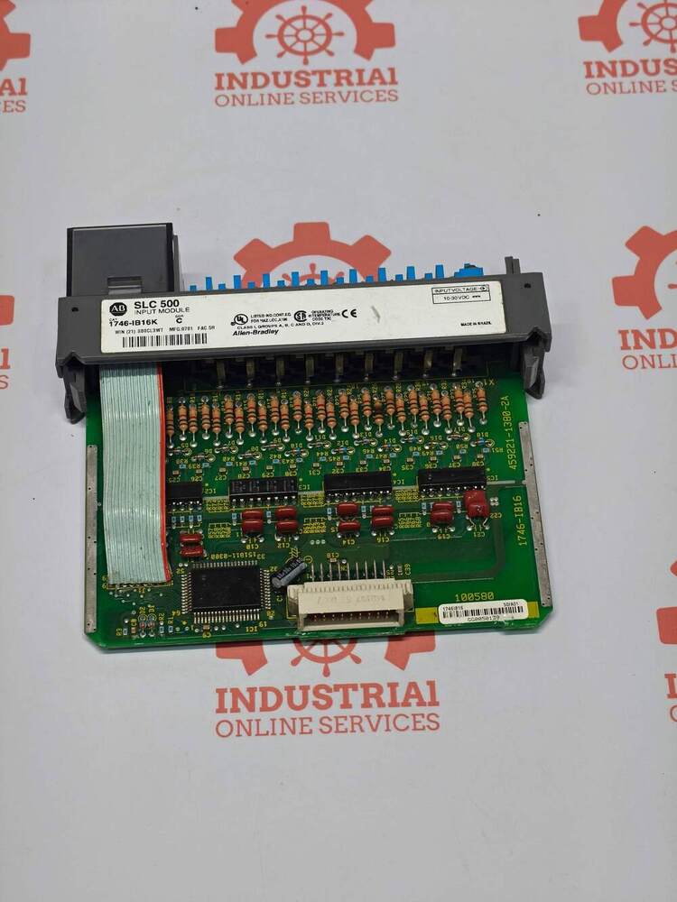 ALLEN BRADLEY 1746-IB16K 16-Channel, 24V DC Discrete Sinking Digital Input Module