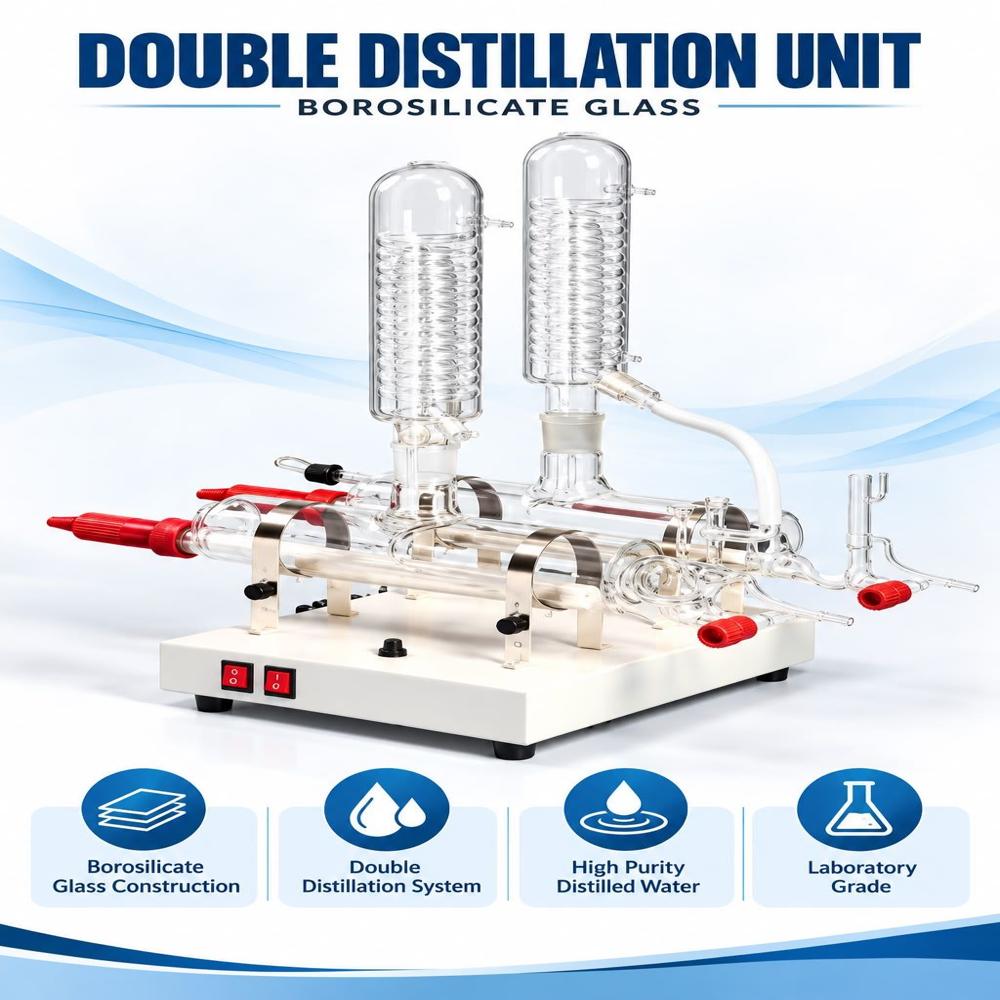 Water Double Distillation Still