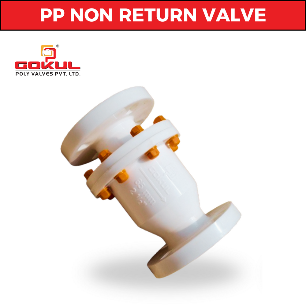 Pp Threaded Foot Valve - Application: Industrial
