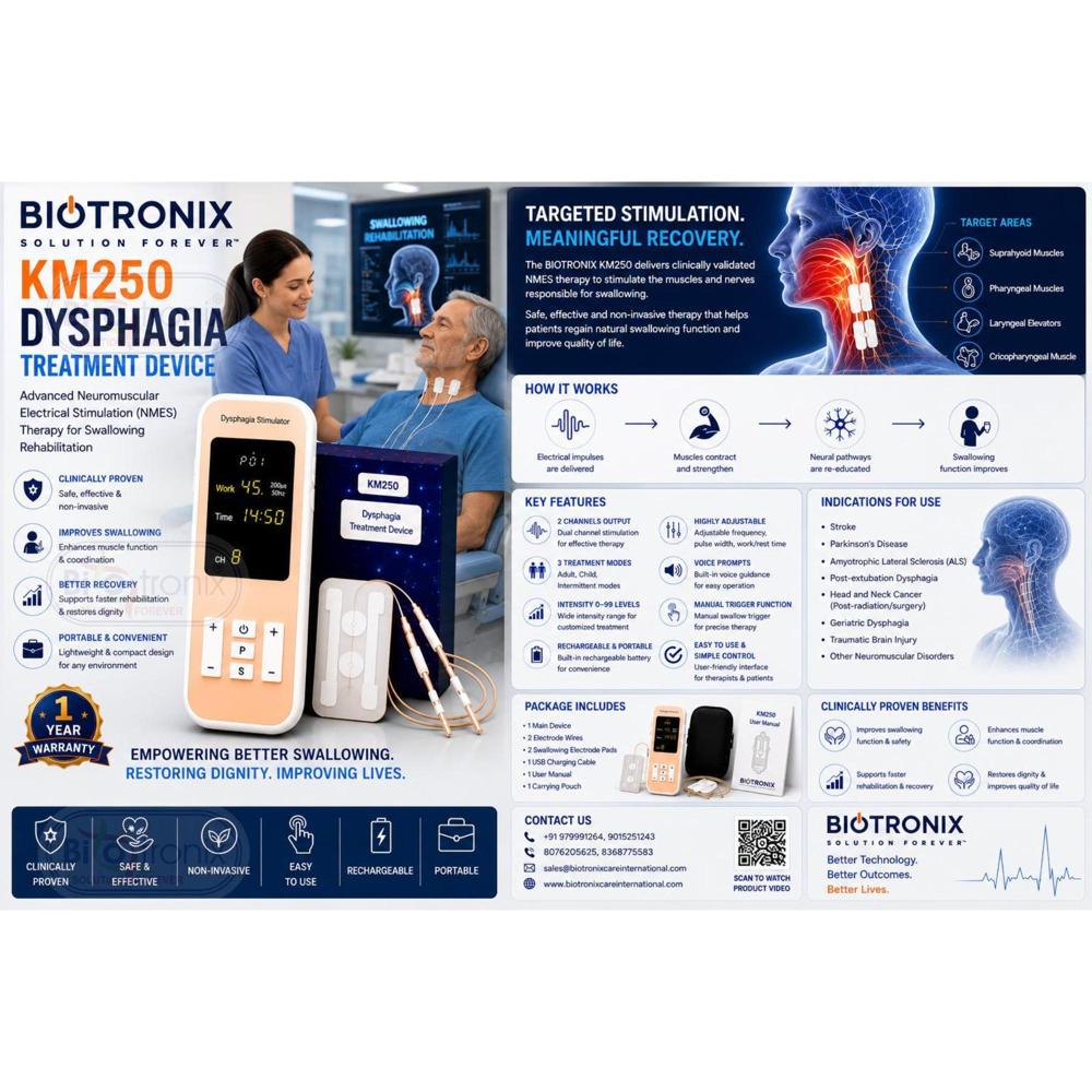 Dysphagia Therapy Device for Swallowing Rehabilitation and Muscle Training