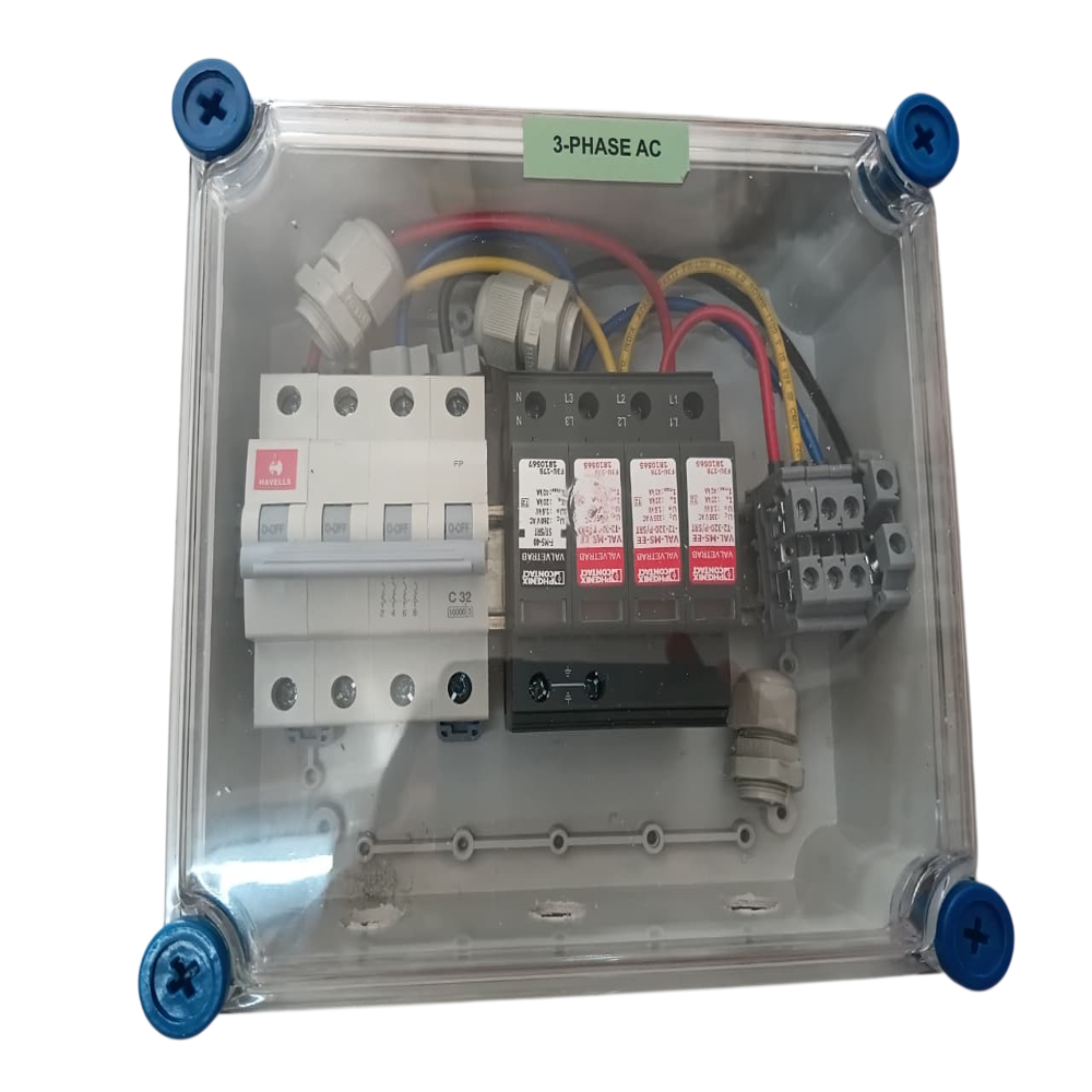 Acdb 3Phase 32Amp - Application: Solar Rooftop System