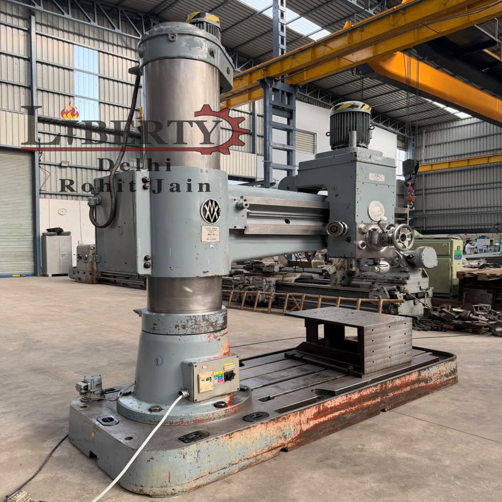 CSEPEL Hungary RFh-75 / 1750 Heavy-Duty Radial Drilling Machine