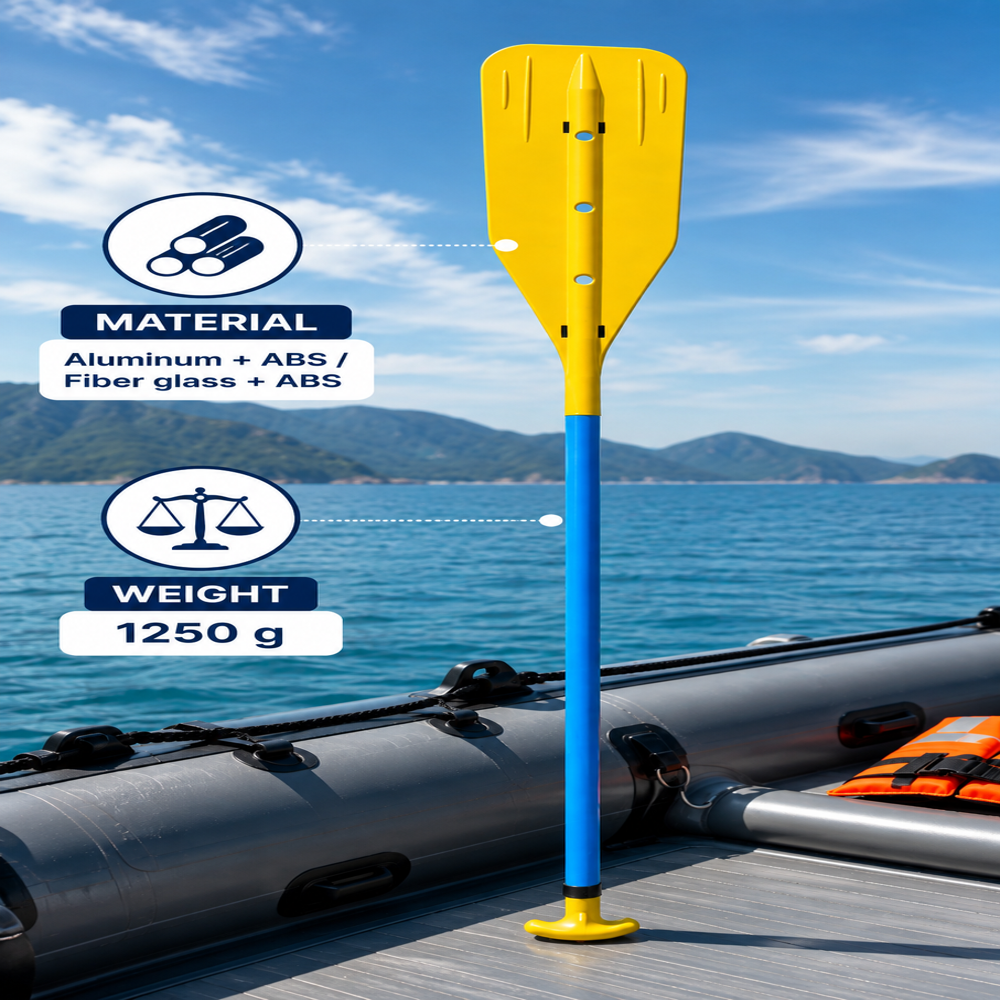 Guide Oars - Color: Blue And Yellow