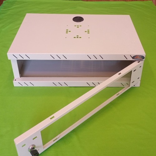 2u Wall Mount Rack - Metal Type: Steel