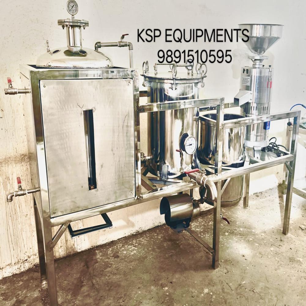 100 Ltr Per Hr Automatic Soya Milk Making Machine