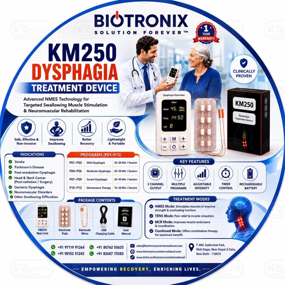 Neuromuscular Electrical Stimulation Equipment for Dysphagia Treatment