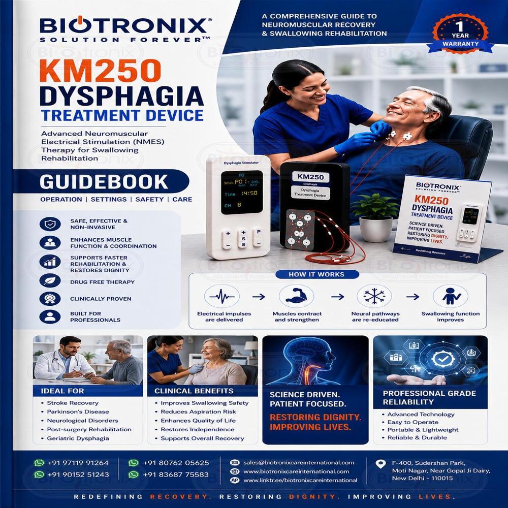 Neuromuscular Electrical Stimulation Equipment for Dysphagia Treatment