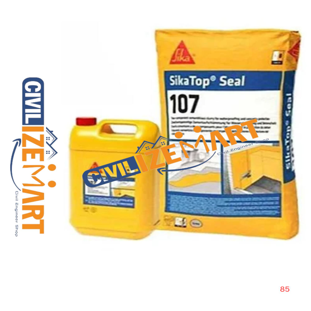 Sika Top Seal 107 In (2A&2B) - Application: Waterproofing And Damp-Proofing Concrete