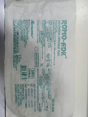 ROMO.ADK ABDOMINAL DRAIN 24G