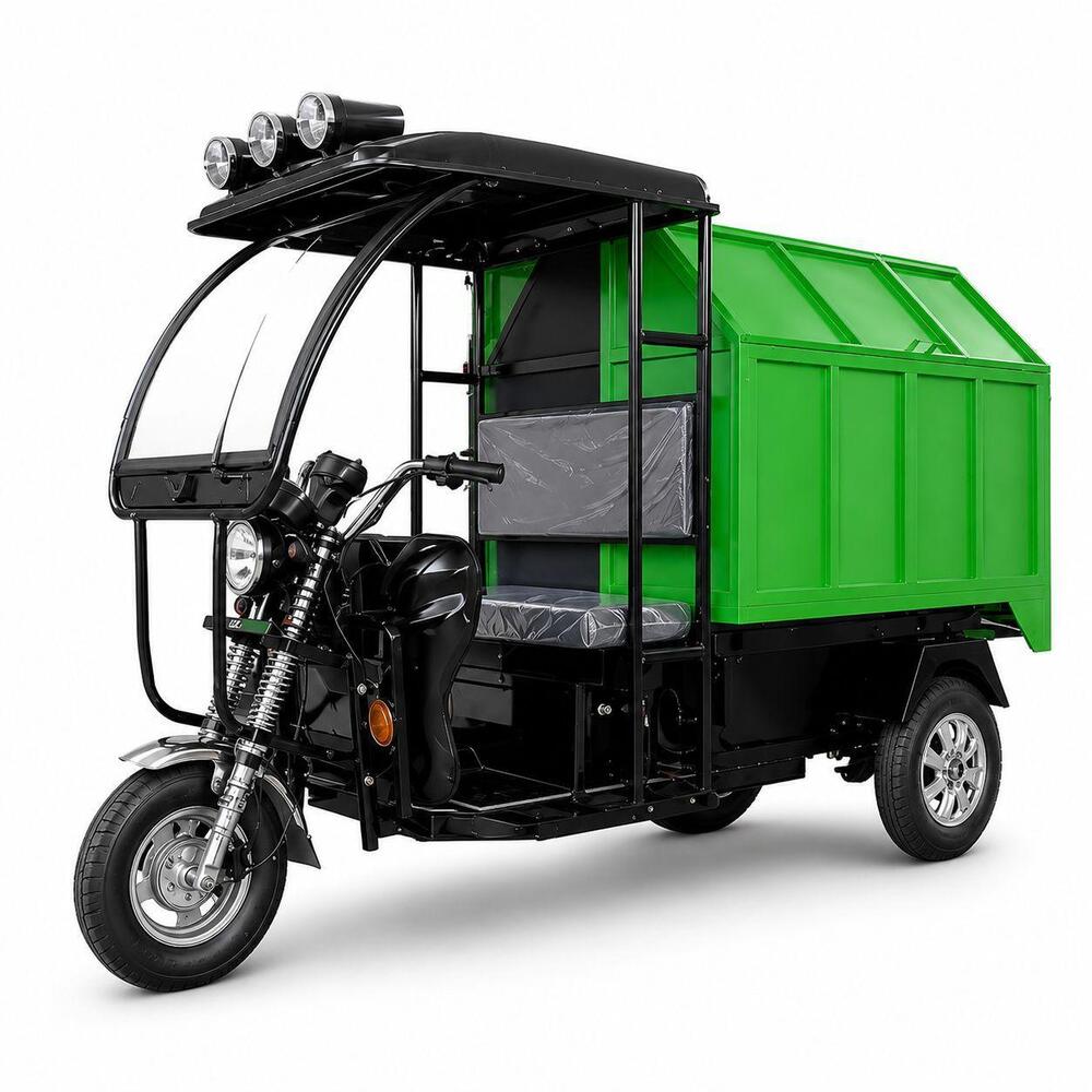 Ashvashakti E Garbage Van - Features: Easy To Use