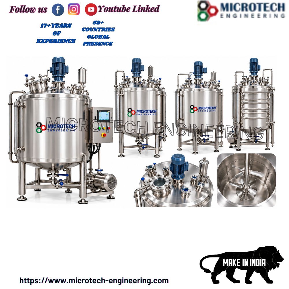 Dahi Inoculation Tank - Stainless Steel, 300 To 1500 Liters Capacity | Insulated Design With Slow Speed Agitator For Optimal Mixing