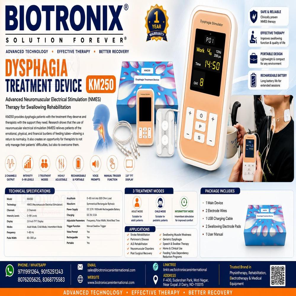 Advanced Dysphagia Rehabilitation System for Clinical Therapy