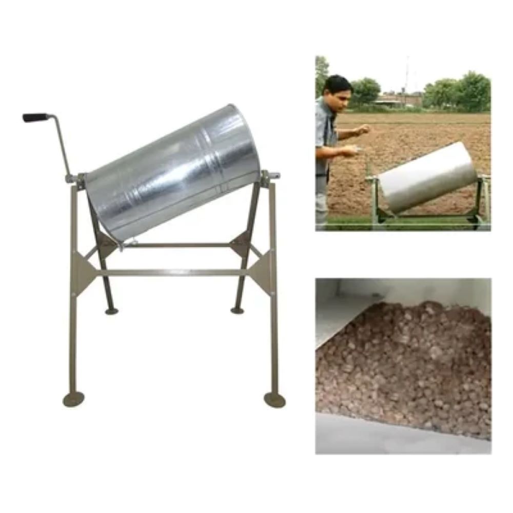 Seed Dressing Drum - Automation Grade: Semi-automatic