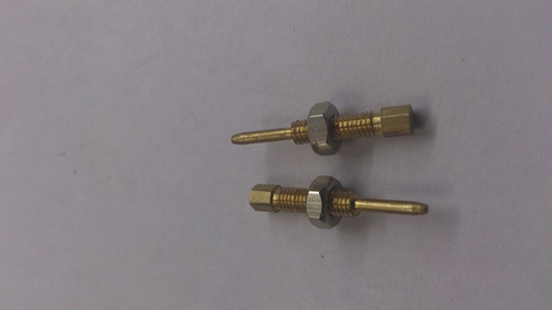 Brass Turned Screw with Nut