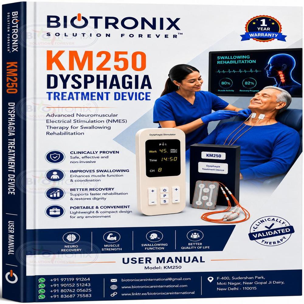 Swallowing Therapy Machine for Neuromuscular Rehabilitation