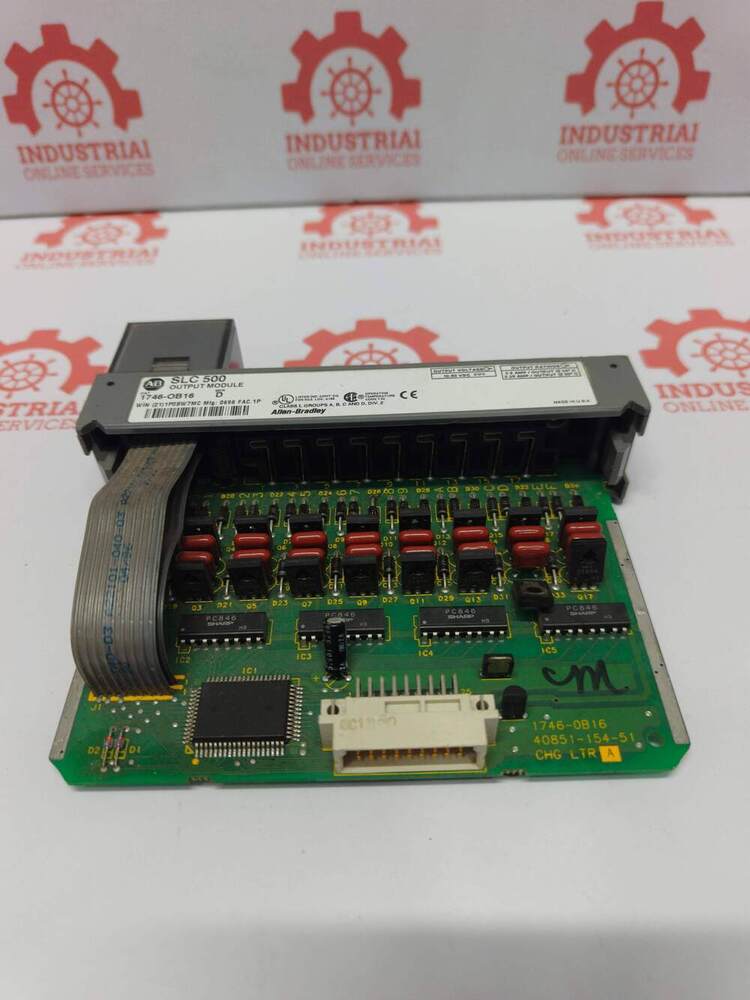 ALLEN BRADLEY 1746-OB16 16-Channel Digital DC Sourcing Output Module