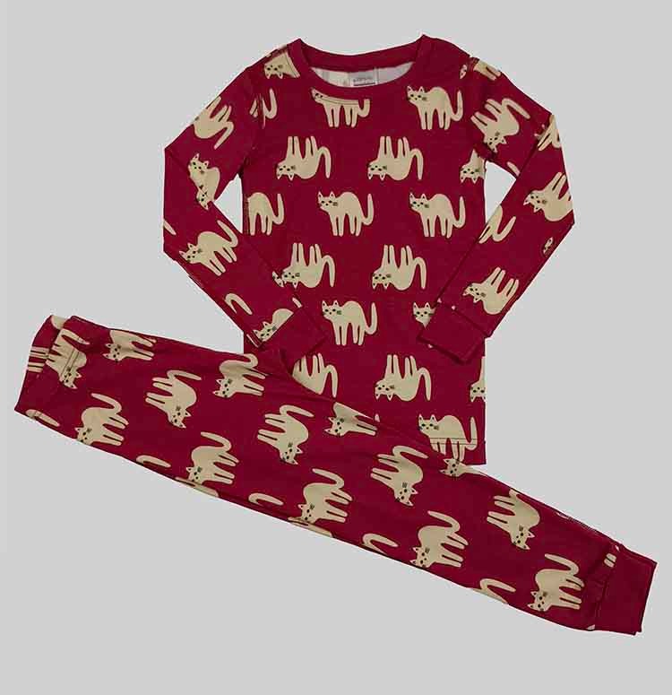 G22349 Girls Snug Fit Modal Pyjama Set