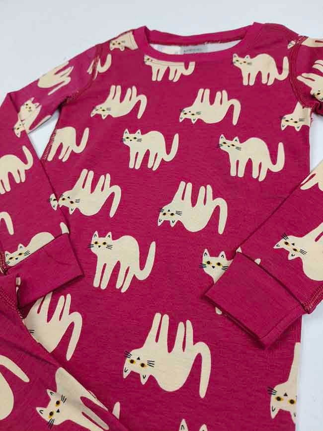 G22349 Girls Snug Fit Modal Pyjama Set
