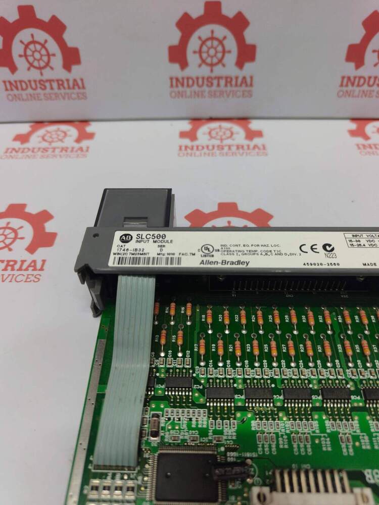 ALLEN BRADLEY 1746-IB32 High-Density, 32-Channel Digital DC Input Module