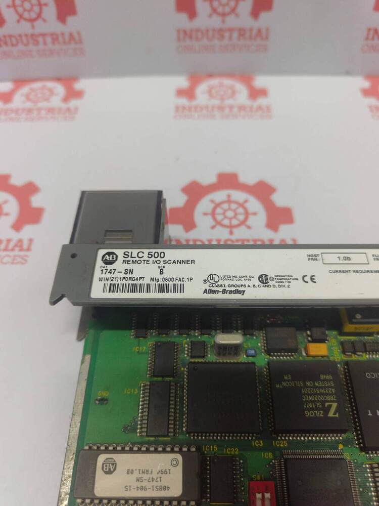 ALLEN BRADLEY 1747-SN Remote I/O (RIO) Scanner Module