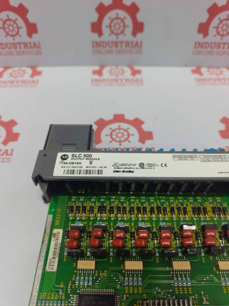 ALLEN BRADLEY 1746-OB16K 16-Channel, Sourcing DC Digital Output Module