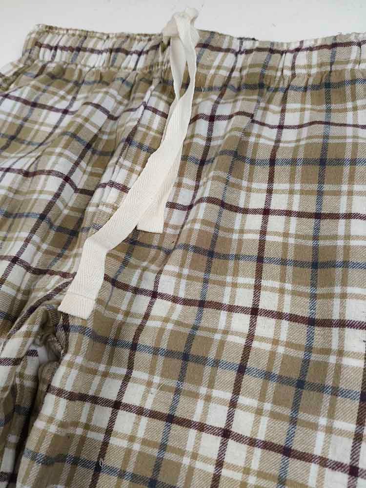 M11802 Mens Woven Flannel Pants Assorted