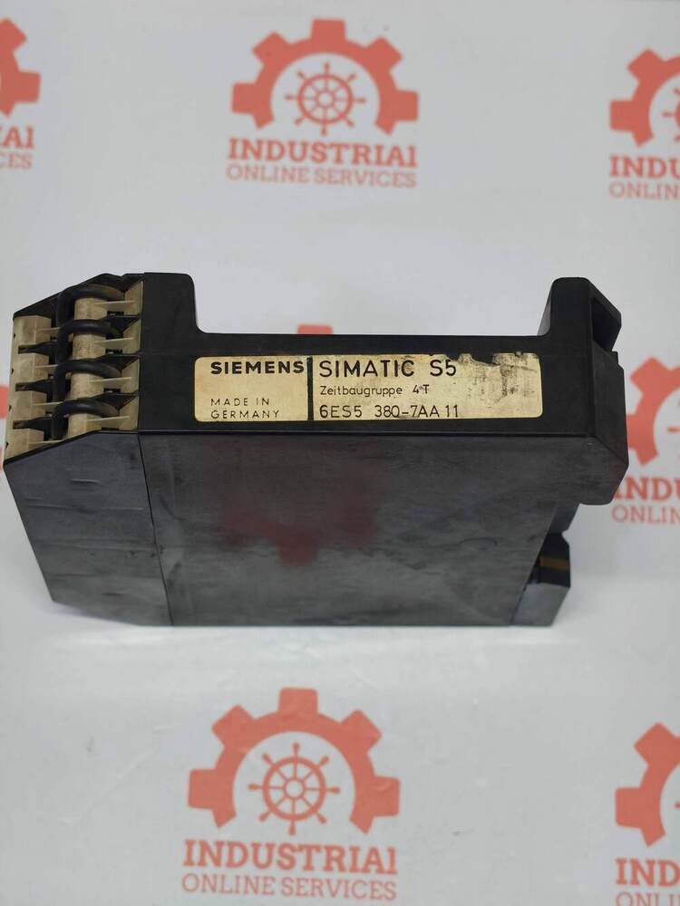 SIEMENS 6ES5 380-7AA11 4-Channel Timer/Counter Output Module (Zeitbaugruppe 4xT)