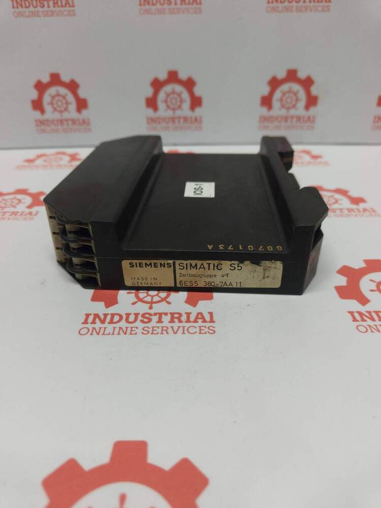 SIEMENS 6ES5 380-7AA11 4-Channel Timer/Counter Output Module (Zeitbaugruppe 4xT)