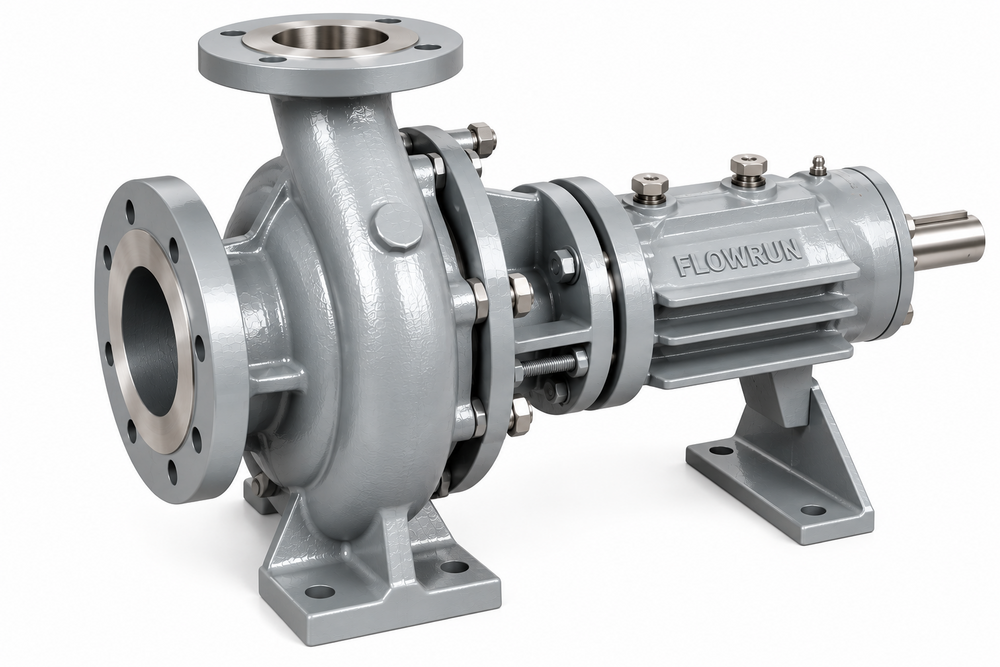 Thermal hot oil pump