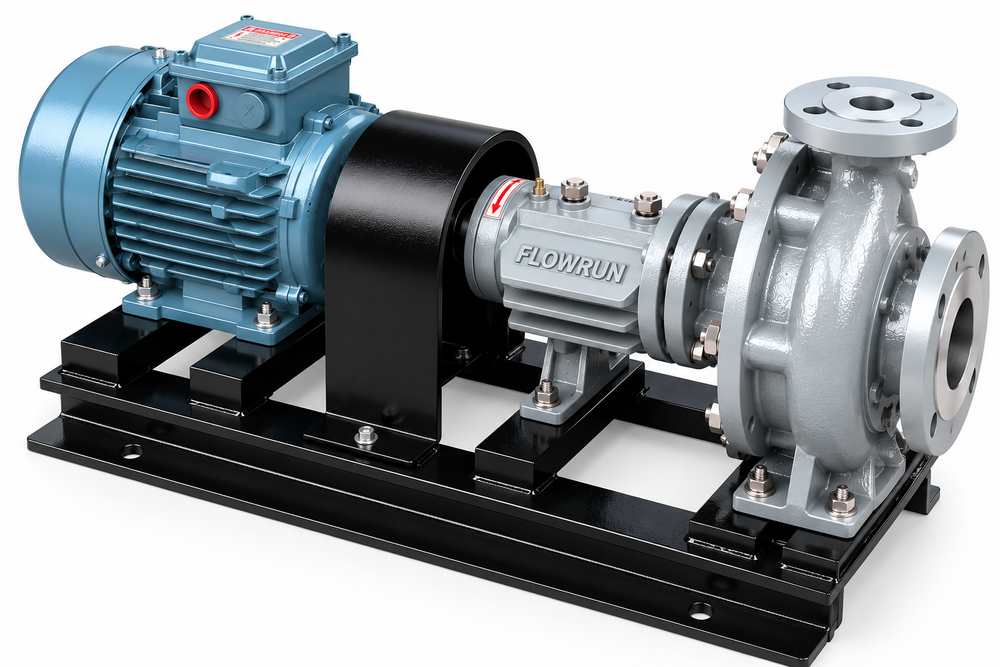 Thermal hot oil pump