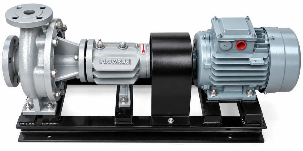 Thermal hot oil pump