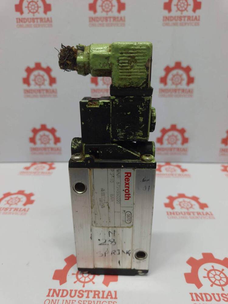 REXROTH MNR 5724550220 Electrically Activated 3/2-Directional Spool Valve