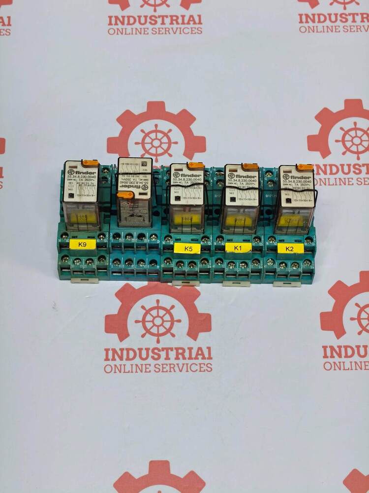 FINDER 55.34.8.230.0040 Miniature Industrial Plug-in Electromagnetic Relay