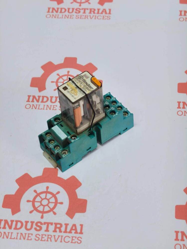 FINDER 55.34.8.110.0050 Industrial, General-Purpose Electromagnetic Plug-in Relay