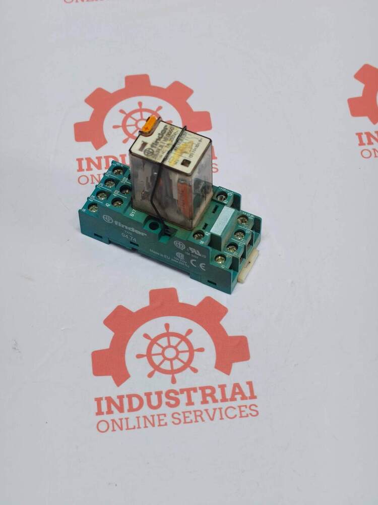 FINDER 55.34.8.110.0050 Industrial, General-Purpose Electromagnetic Plug-in Relay