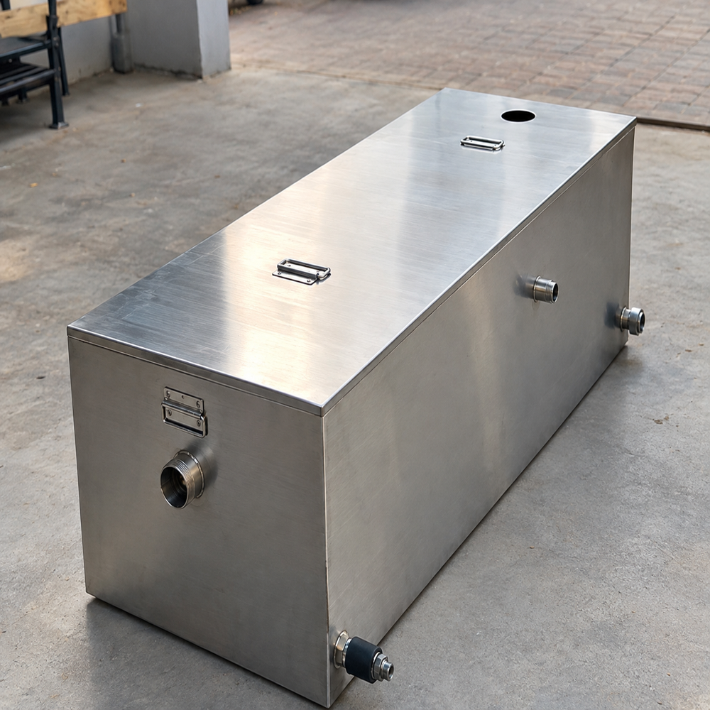 Industrial Oil & Grease Separator - Material: Steel