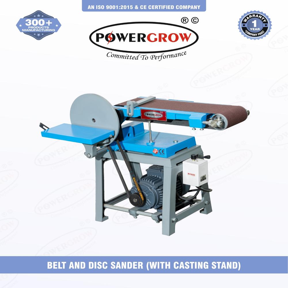 Belt And Disc Sanding Machine