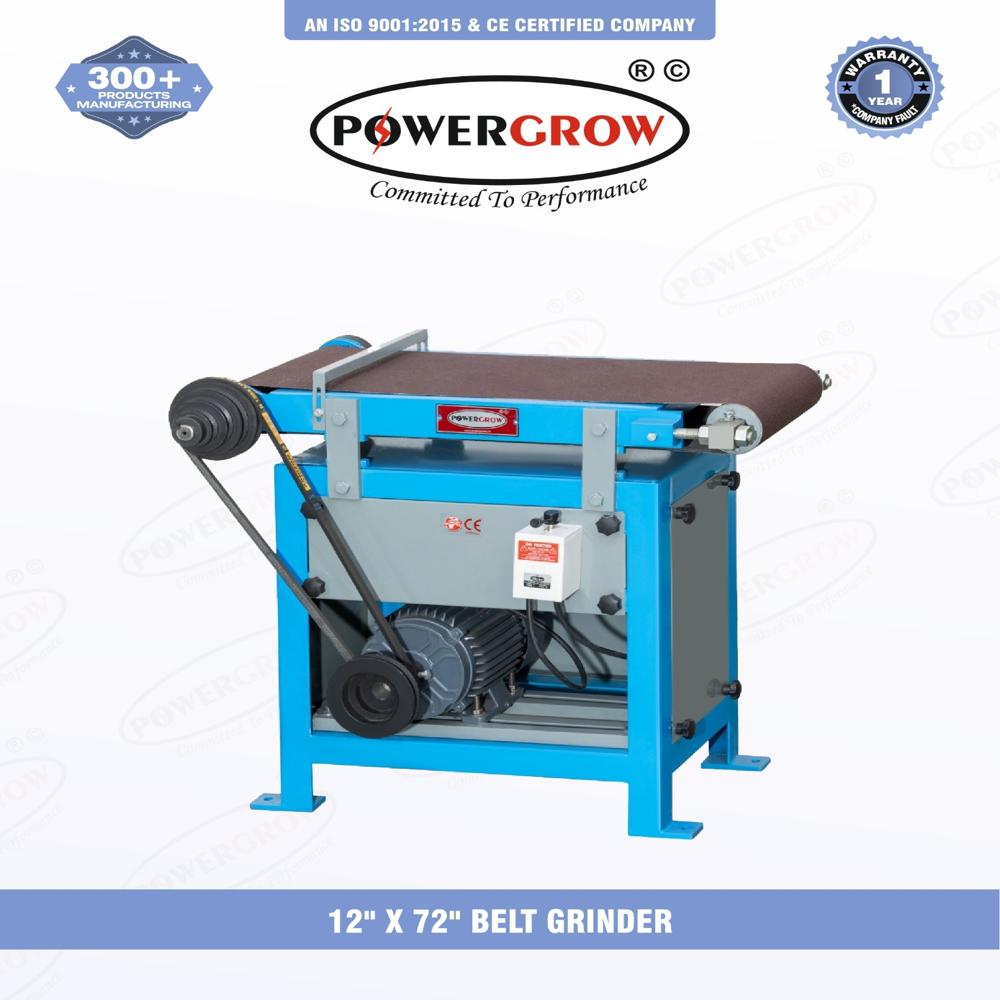 12" X 72" Abrasive Belt Grinders
