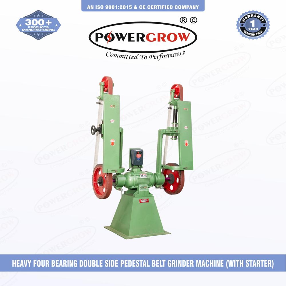 Rubber Wheel Belt Grinder