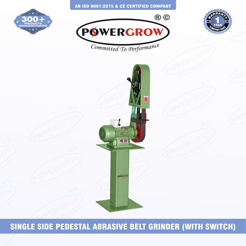 Table Type Single Ended Belt Grinder