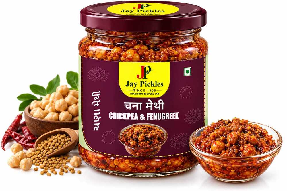 Chickpea And Fenugreek Pickle
