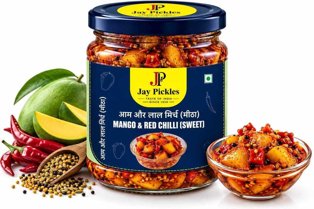 Mango And Red Chilli (Sweet) Pickle