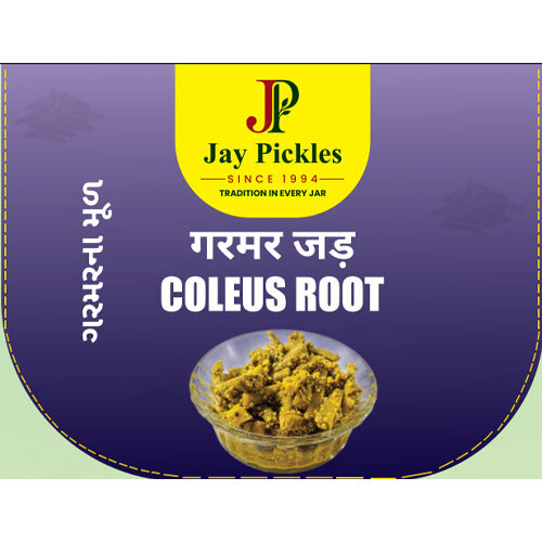 Coleus Root Pickle