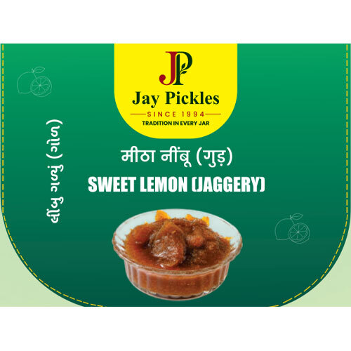 Sweet Lemon Jaggery Pickle