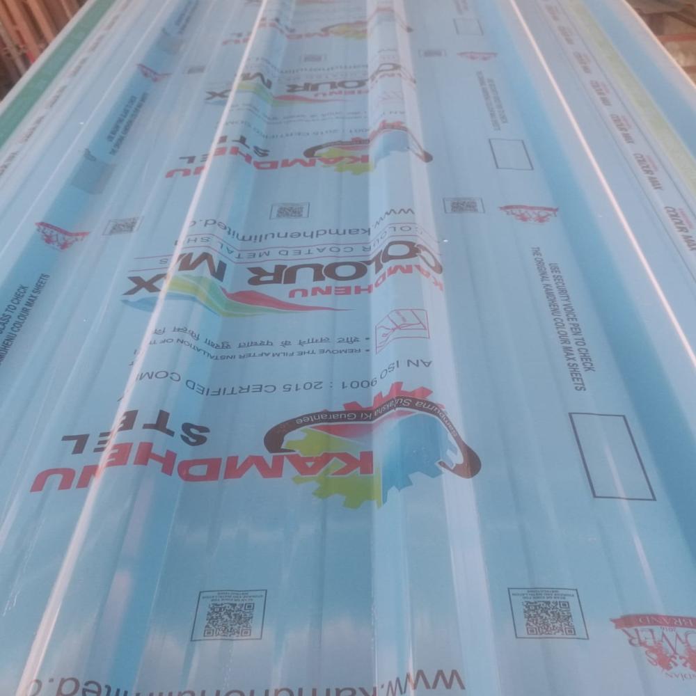Steel Roofing Sheet - Galvanized Material, Customized Size & Shape | Durable, Corrosion Resistant, Weather-proof, Easy To Install, Low Maintenance