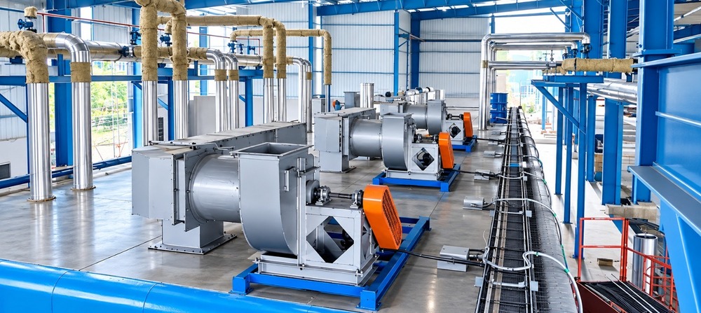 Jet Ventilated Roller Veneer Dryer (Standard Base Model)